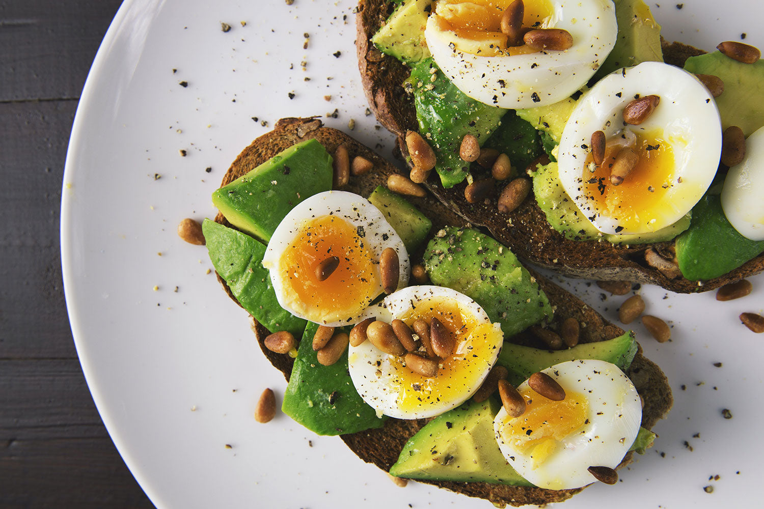 Olive Oil & Vinegar Toasts + Soft-Boiled Eggs