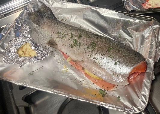 Smoked Olive Oil Trout