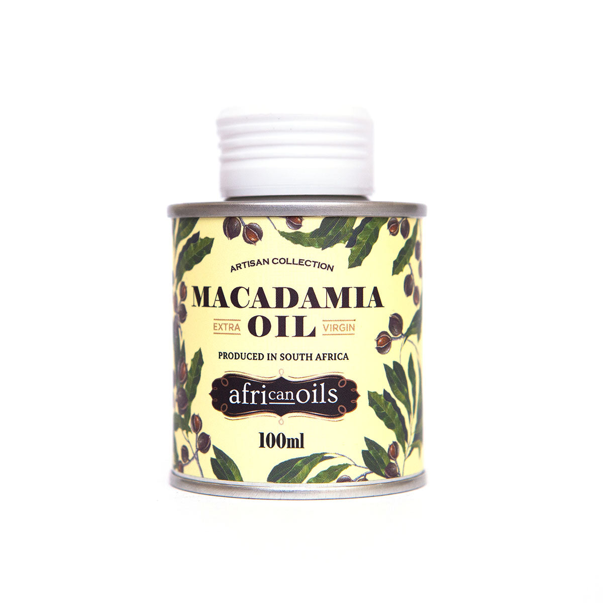 African Oils | Extra Virgin Macadamia Oil | 100% Natural