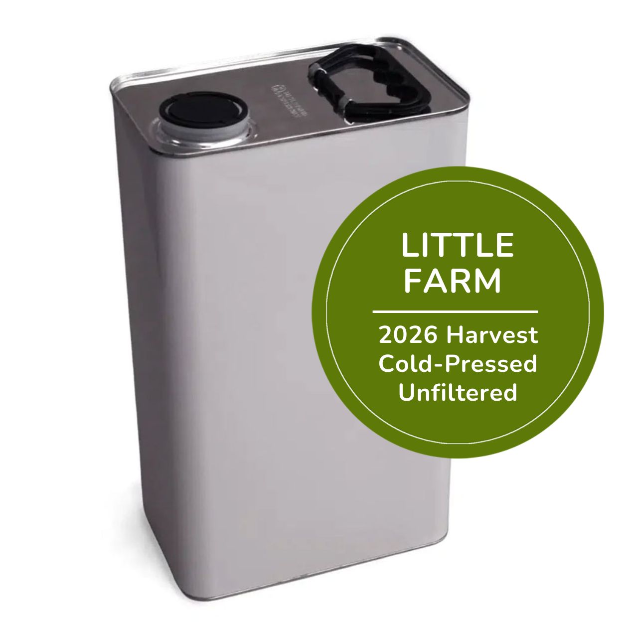 Little Farm Cold Pressed Unfiltered Extra Virgin Olive Oil - Harvest Date April 2026