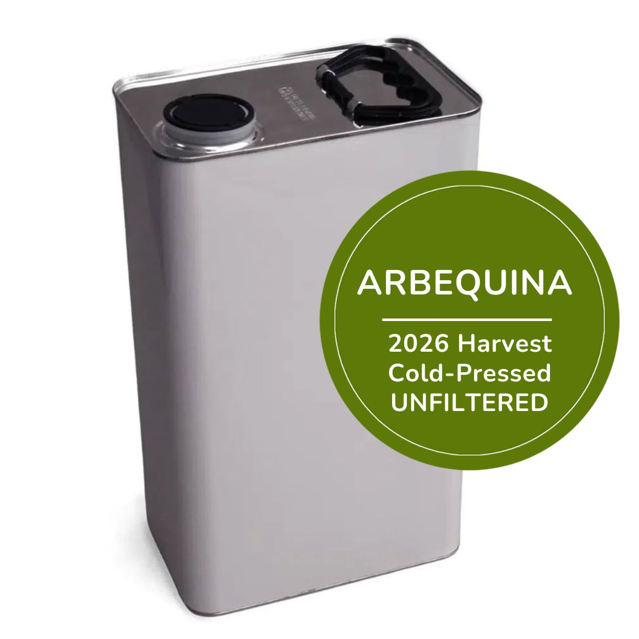 5L Arbequina Cold Pressed Unfiltered Olive Oil (Wellington)2026