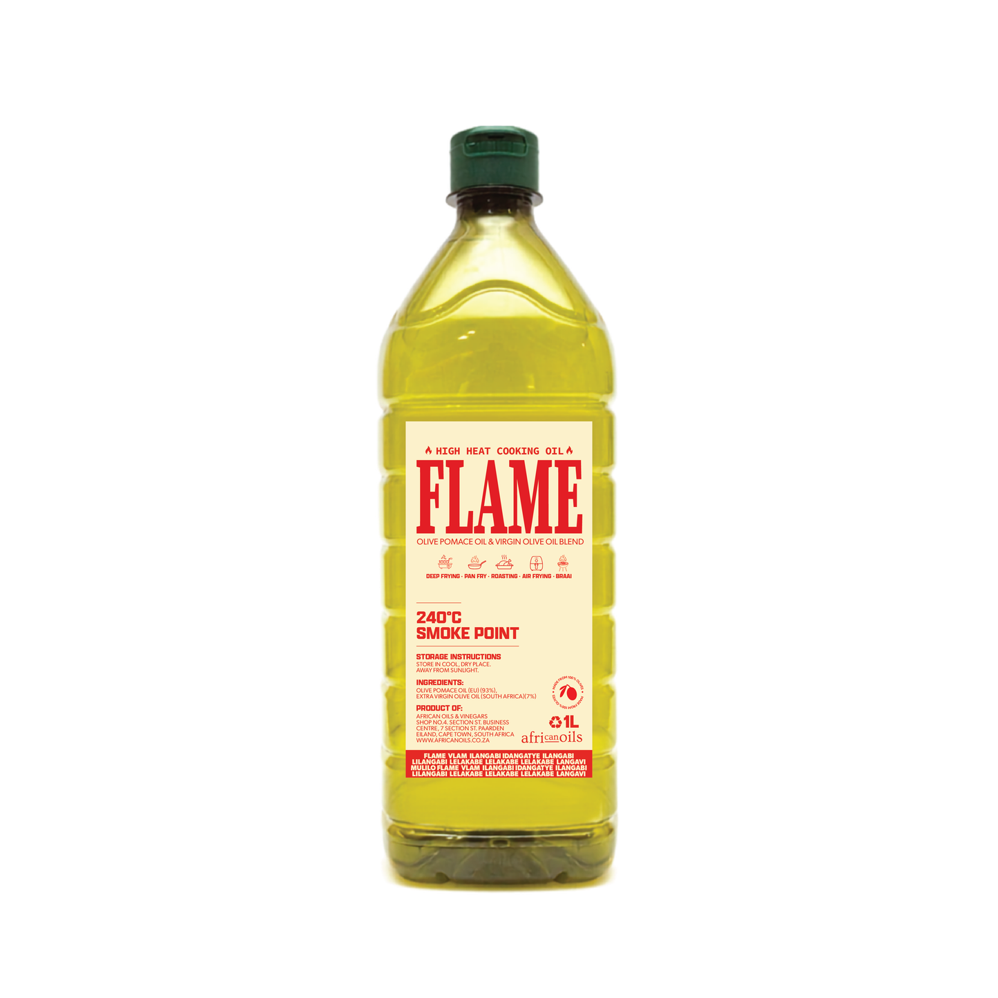 1L Flame - High Heat Cooking Olive Oil