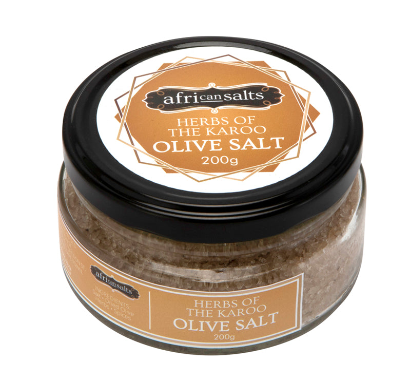 Olive Salt Crystals with Herbs of the Karoo