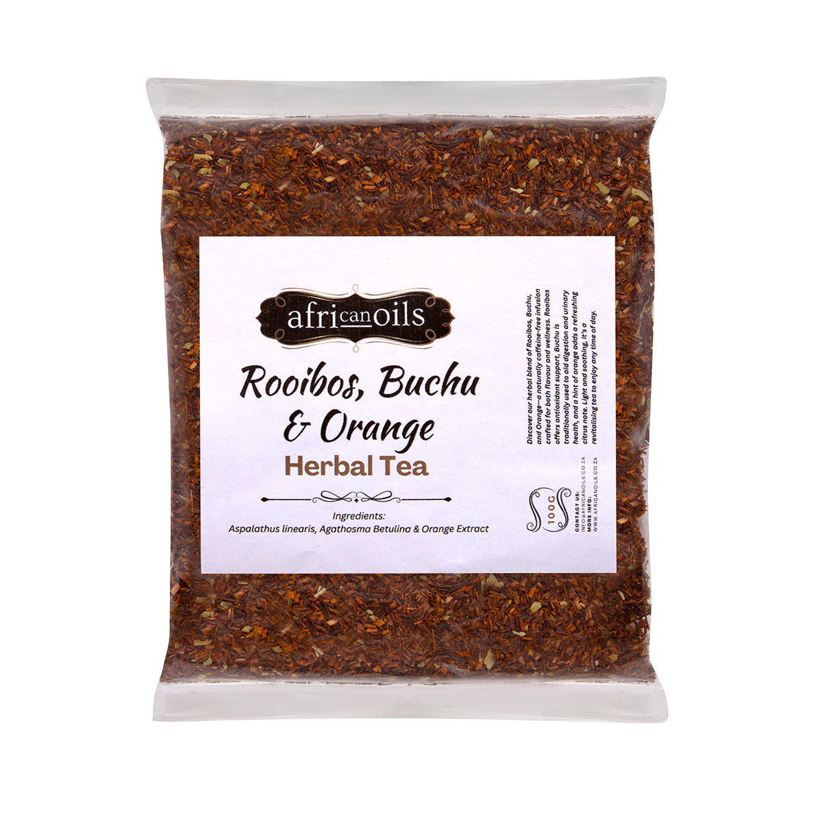 Rooibos, Orange Peel and Buchu Loose Leaf Tea