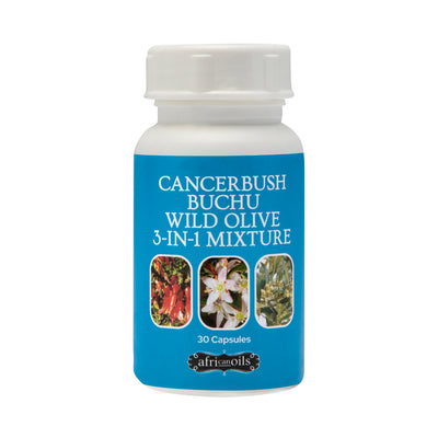Buchu, Wild Olive and African Wormwood Combo Capsules (30)