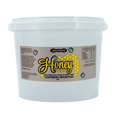 3kg Cederberg Raw Mountain Honey
