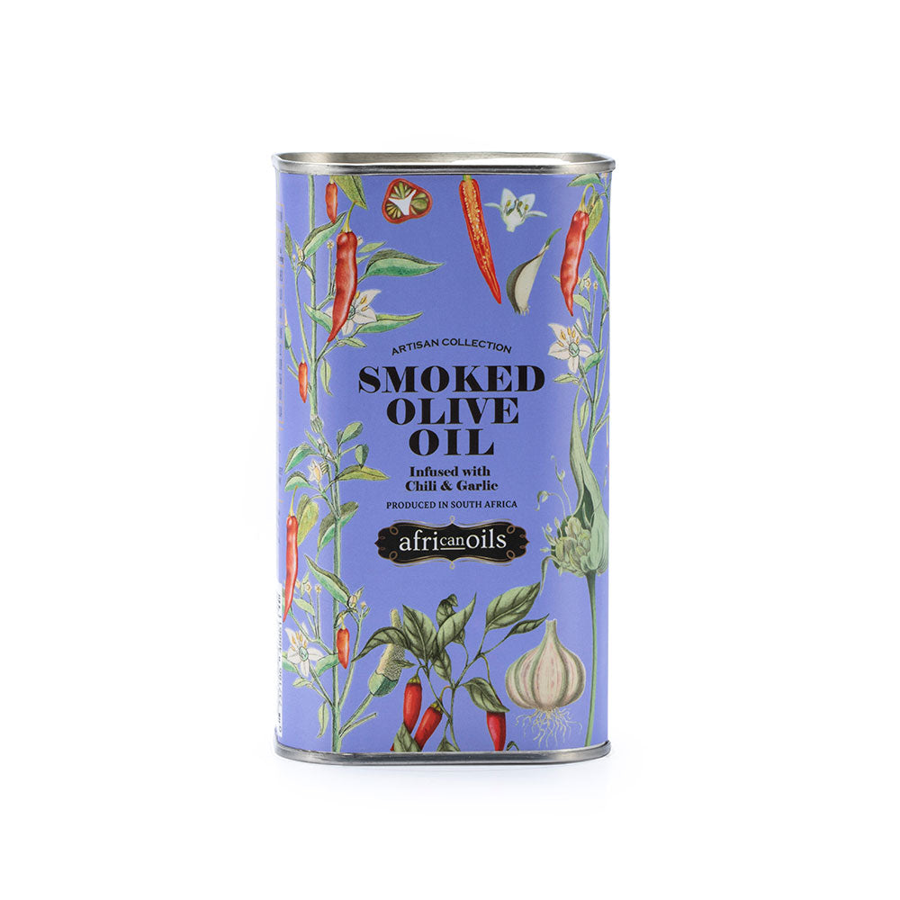 Smoked Olive Oil infused with Chilli & Garlic