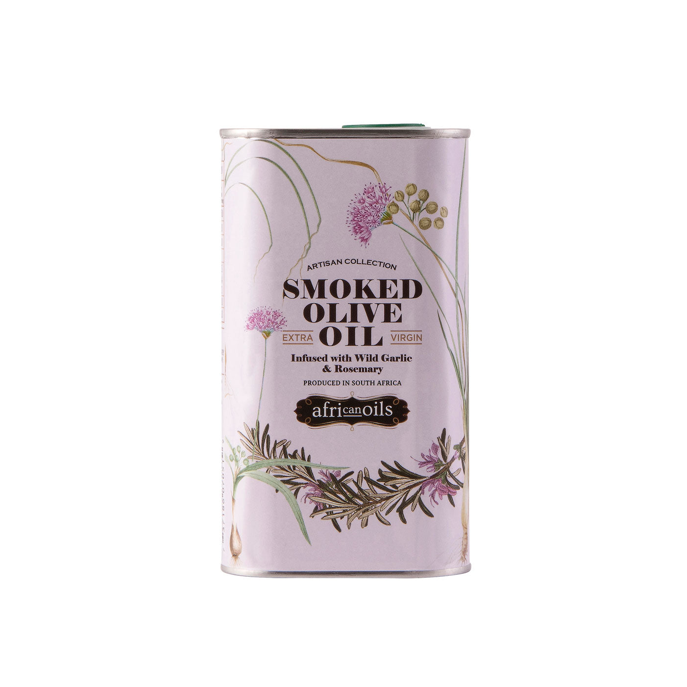 Smoked Olive Oil infused with Wild Garlic & Rosemary