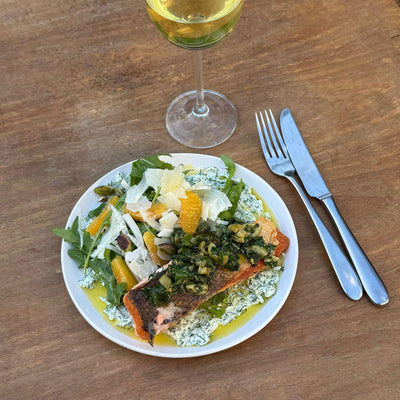 Olive Eatery’s Summer Salmon Salad