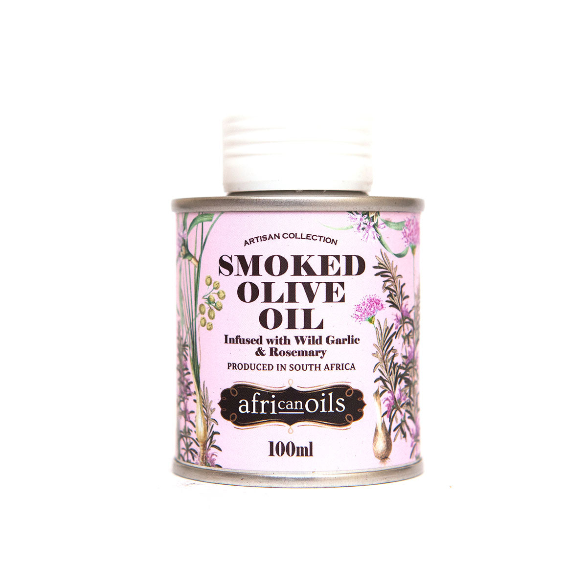 Smoked Olive Oil infused with Wild Garlic & Rosemary