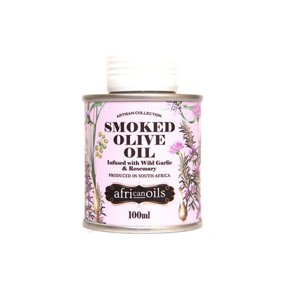 Smoked Olive Oil infused with Wild Garlic & Rosemary