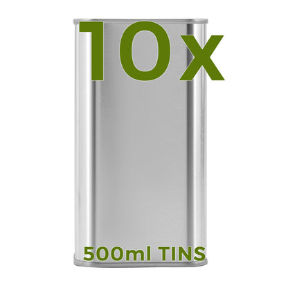 10 x 500ml tins