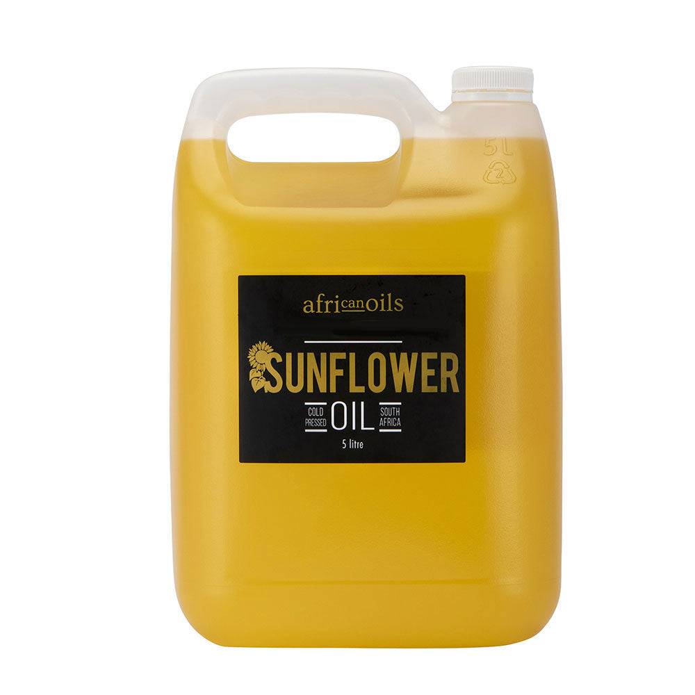 African Oils | 5L Cold Pressed Sunflower Oil