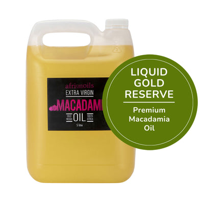 5L Liquid Gold Reserve Macadamia Oil