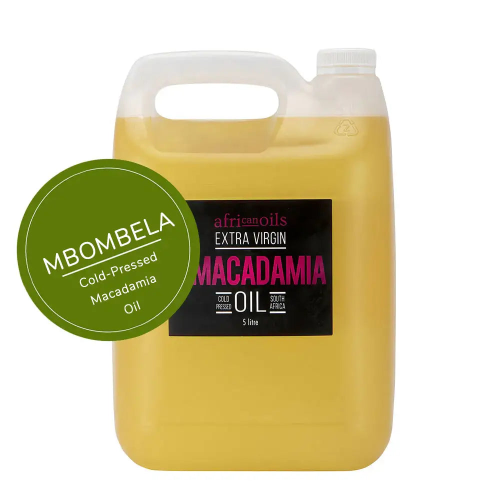 5L Cold-Pressed Macadamia Oil - Mbombela