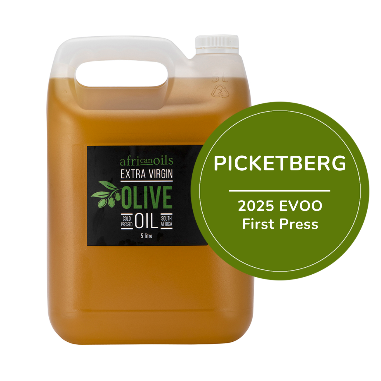 5L 2025 EVOO First pressing - Picketberg