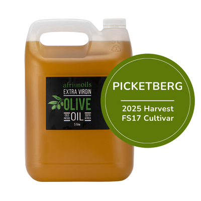 5L Extra Virgin Olive Oil Cultivar FS17 (Piketberg)