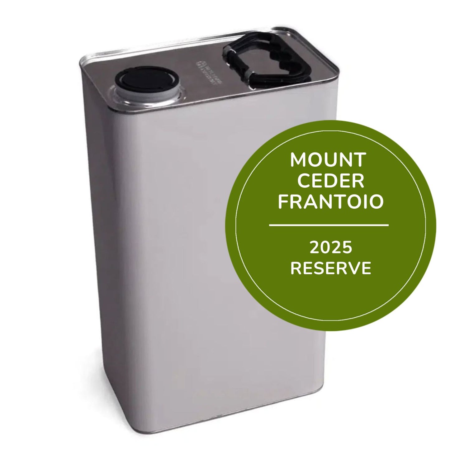5L Mount Ceder Frantoio Extra Virgin Olive Oil – 2025 Reserve