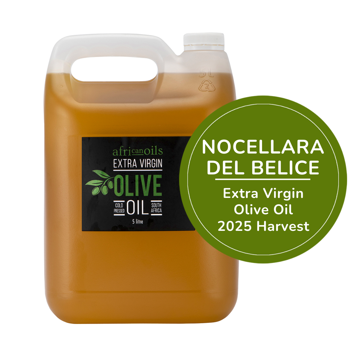 5L Nocellara Del Belice - Extra Virgin Olive Oil 2025 Harvest