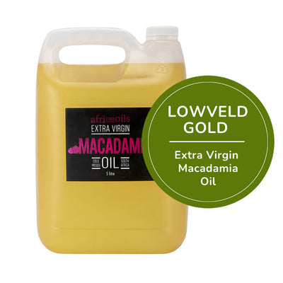 Lowveld Gold – Extra Virgin Macadamia Oil (5L)