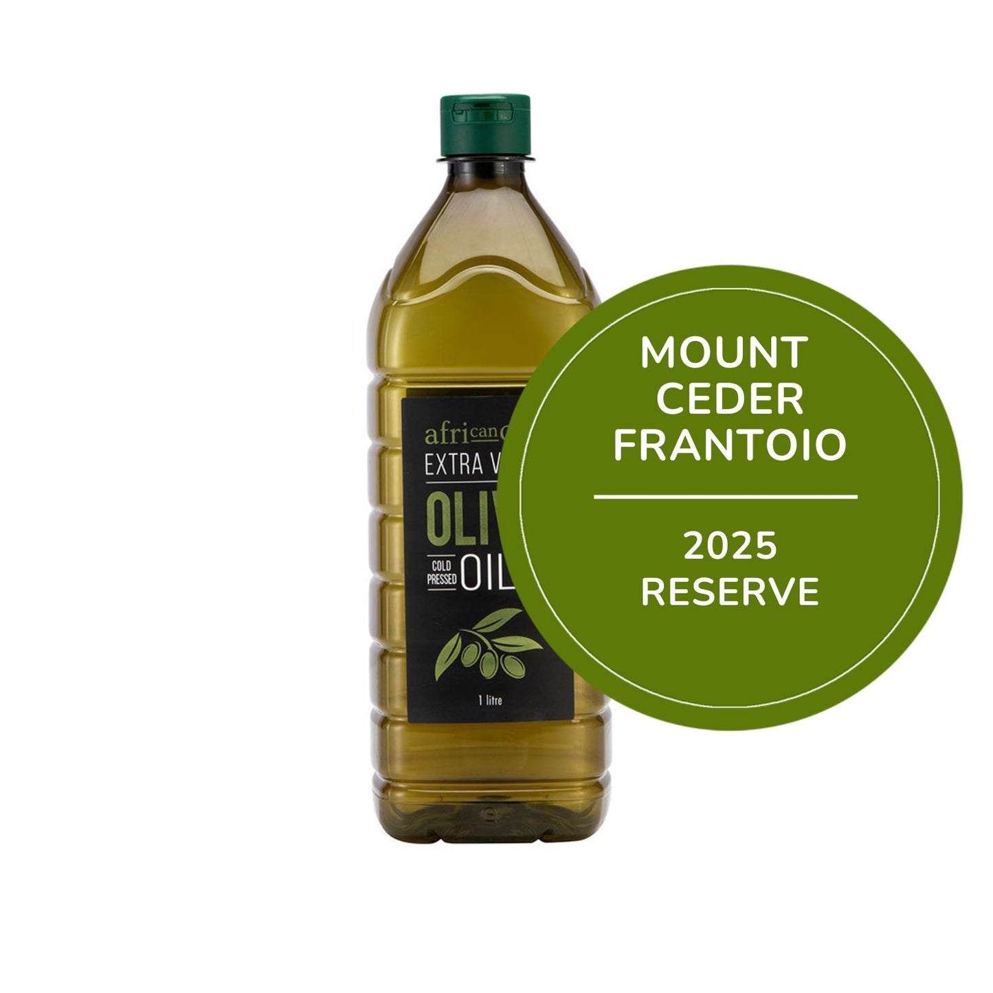 1L Mount Ceder Frantoio Extra Virgin Olive Oil – 2025 Reserve