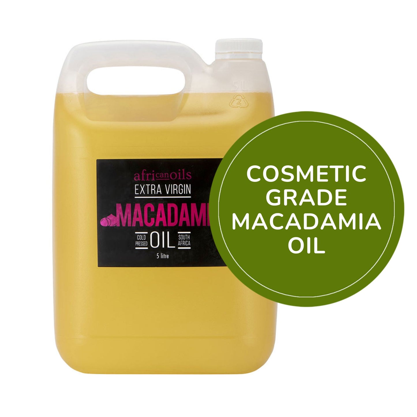 5L Cosmetic Grade Macadamia Oil