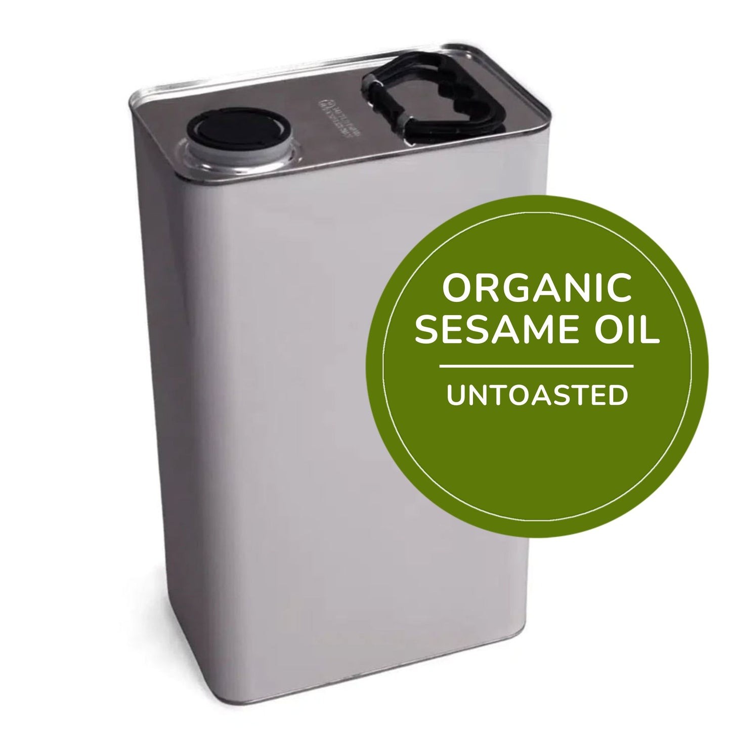 5L Pure Organic Sesame Oil (untoasted)