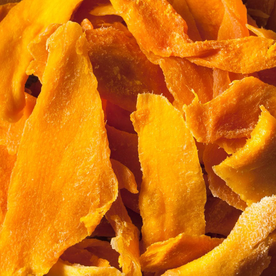 Organic Sulphur and Preservative-Free Dried Mangoes