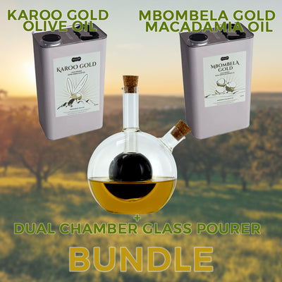 Gold Combo + Nested Glass Pourer