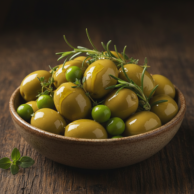 Halkidiki & Nocellara Olives