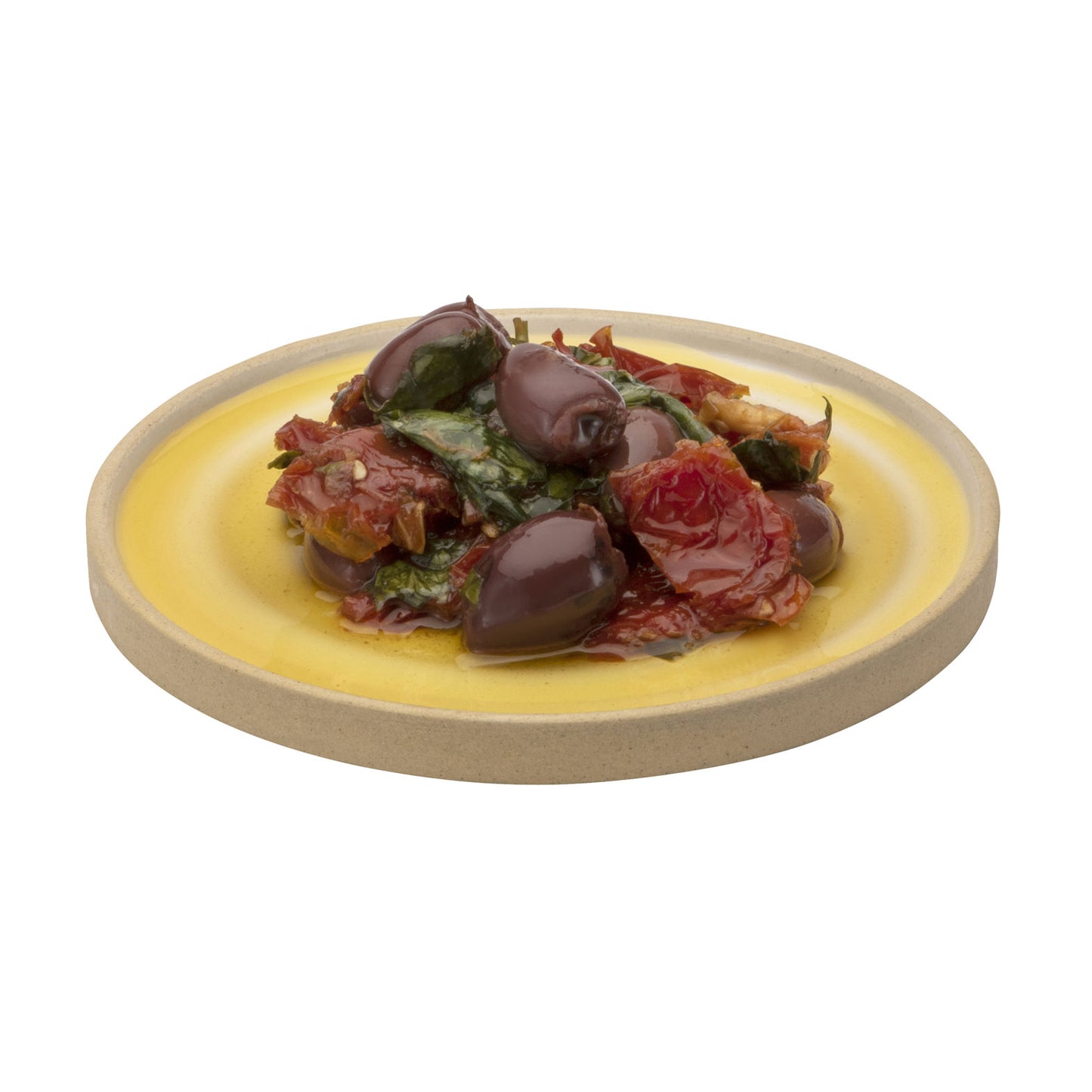 Kalamata Olives with sun-dried tomato & fresh basil