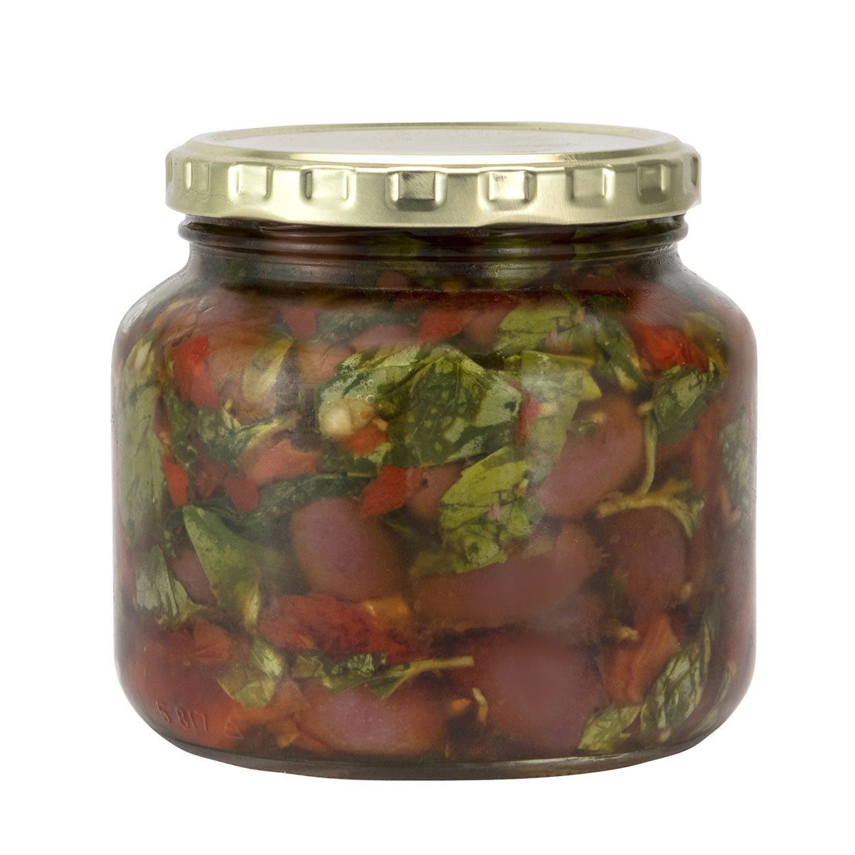 Kalamata Olives with sun-dried tomato & fresh basil