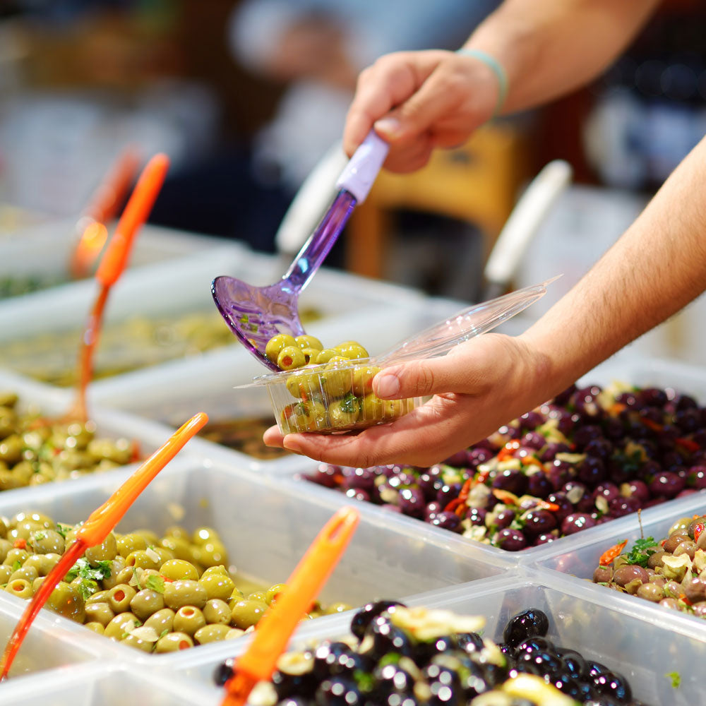 African Oils & Vinegar | Jumbo Green Olives w/ Moroccan Lemon