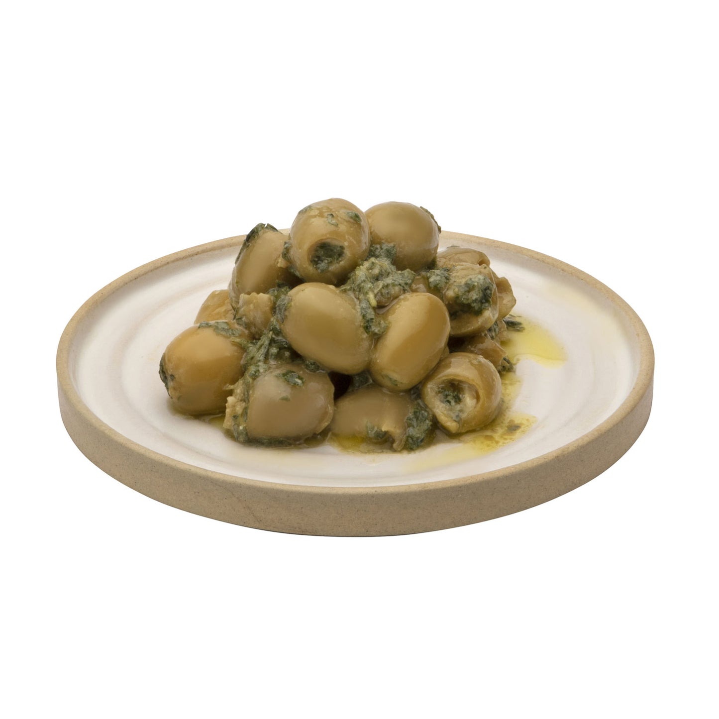 Green Jumbo Olives stuffed with Gorgonzola & cream cheese