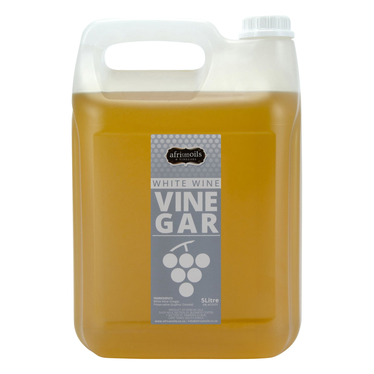White Wine Vinegar 5 litre container