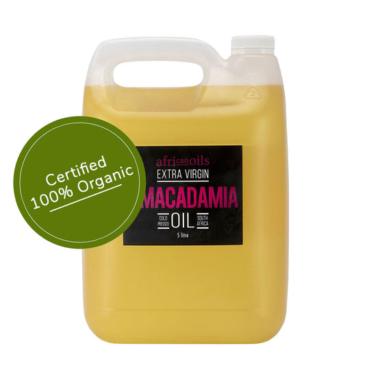 5L Extra Virgin Organic Macadamia Oil
