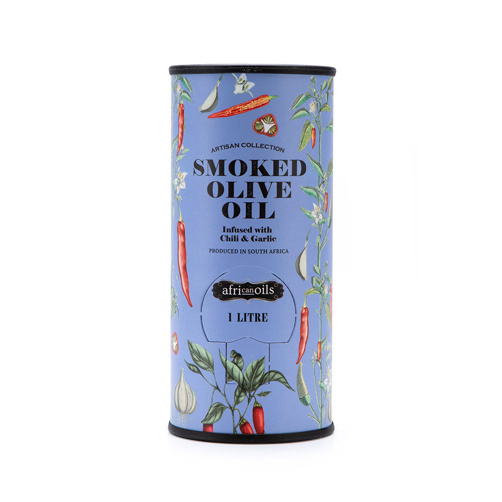 Smoked Olive Oil infused with Chilli & Garlic