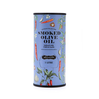 Smoked Olive Oil infused with Chilli & Garlic